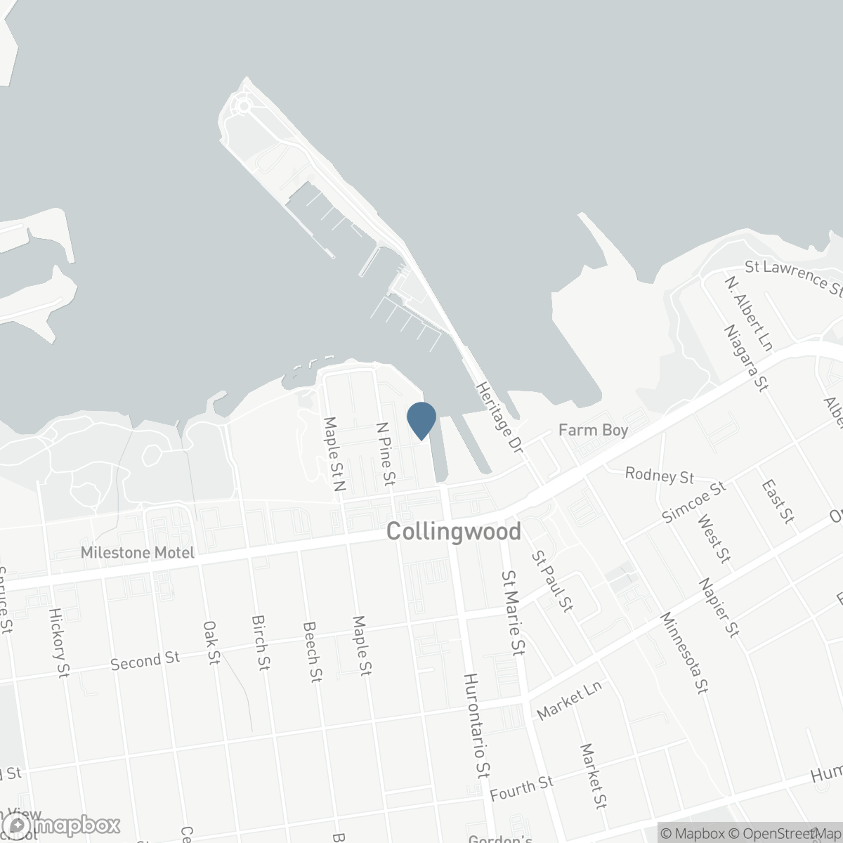 208 - 1 SHIPYARD LANE, Collingwood, Ontario L9Y 0W2